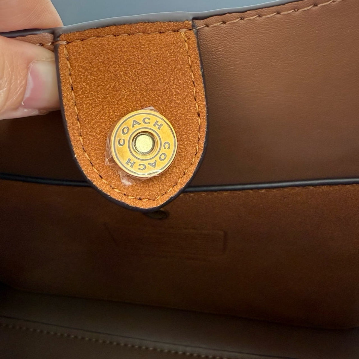 Coach Brooklyn Suede Shoulder Bag