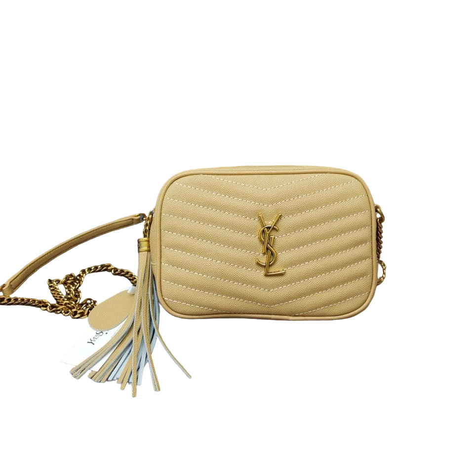 Saint Laurent (YSL) Lou Camera Bag in Quilted Leather