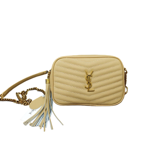 Saint Laurent (YSL) Lou Camera Bag in Quilted Leather