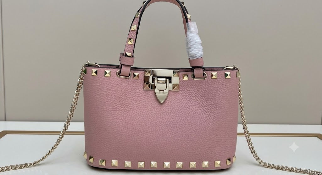 Valentino Garavani Rockstud Top Handle Bag