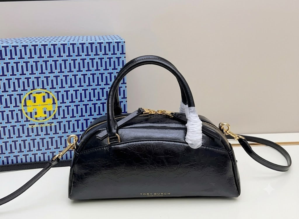 Tory Burch T Monogram Barrel Bag