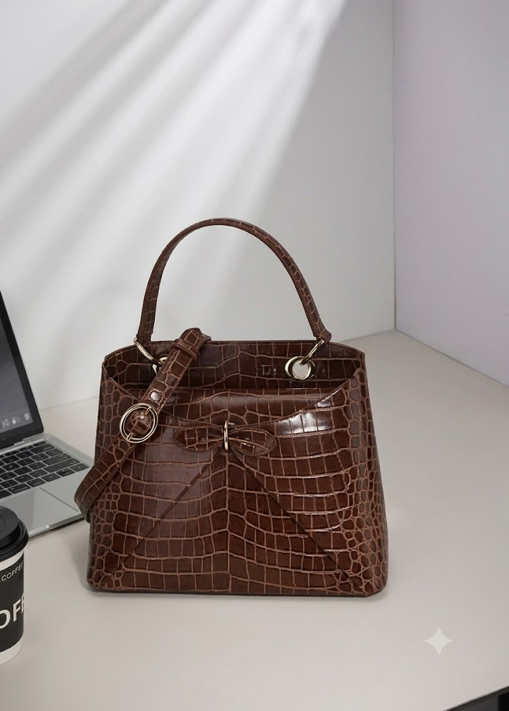 Dior Crocodile-embossed