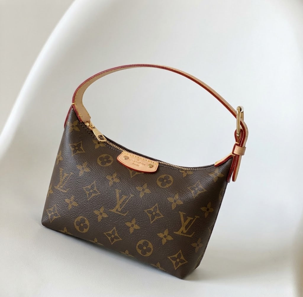 Louis Vuitton Monogram Denim Pleaty Bag