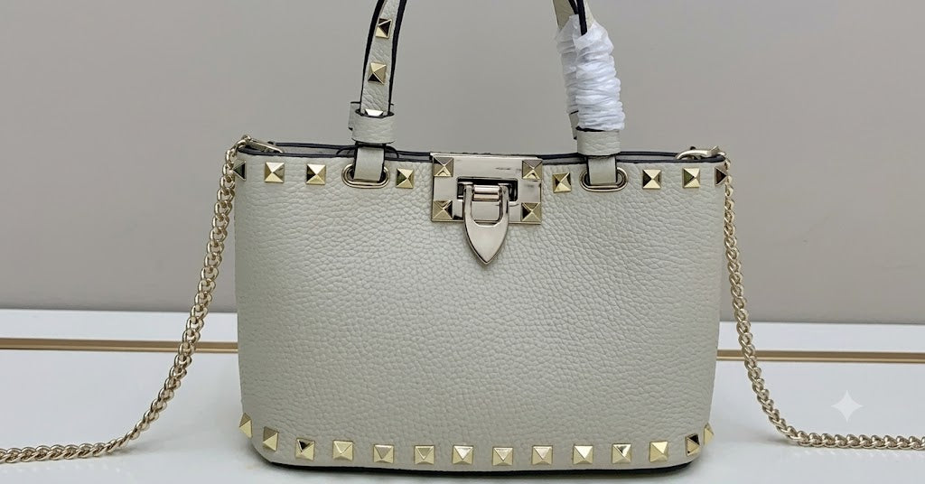 Valentino Garavani Rockstud Top Handle Bag