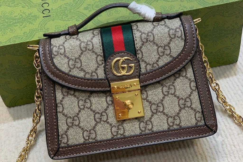 Gucci Ophidia Mini Top Handle Bag