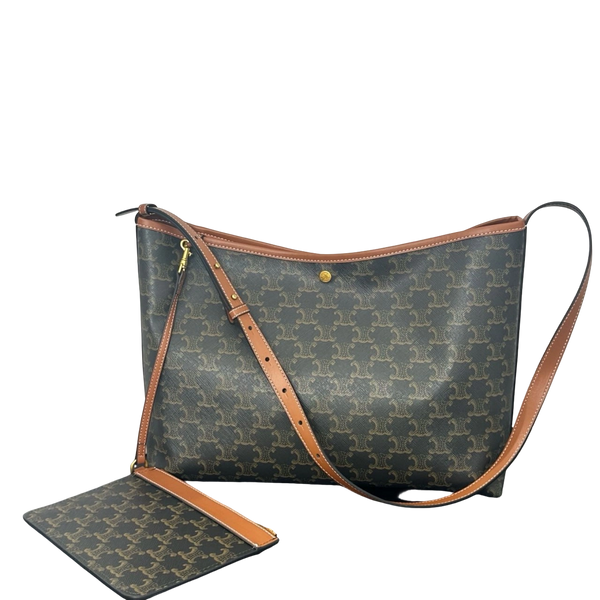 Celine Cabas Thais in Triomphe Canvas