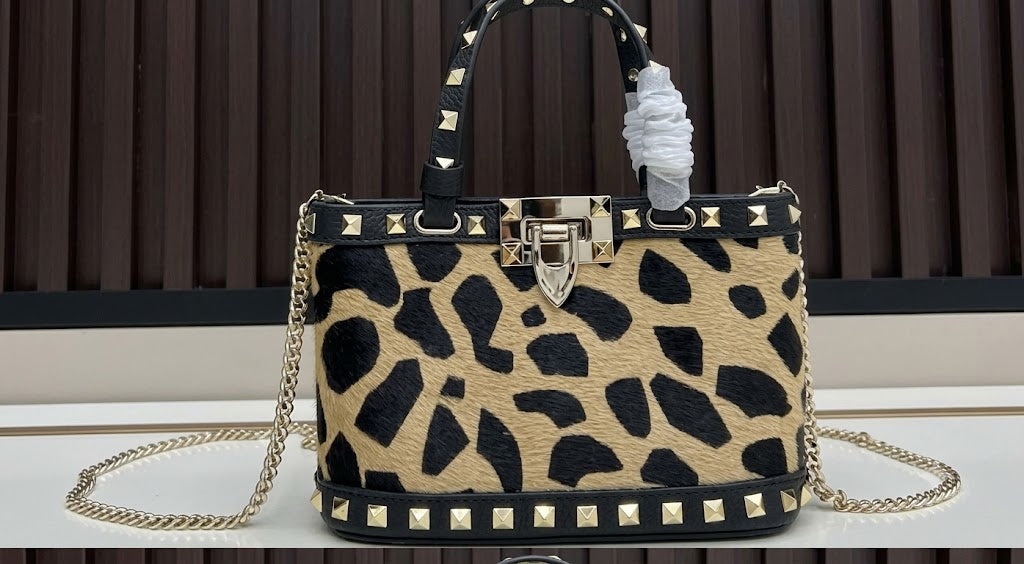 Valentino Garavani Rockstud Top Handle Bag