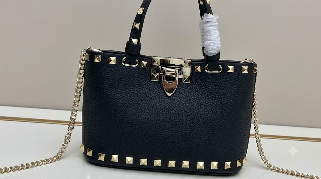 Valentino Garavani Rockstud Top Handle Bag