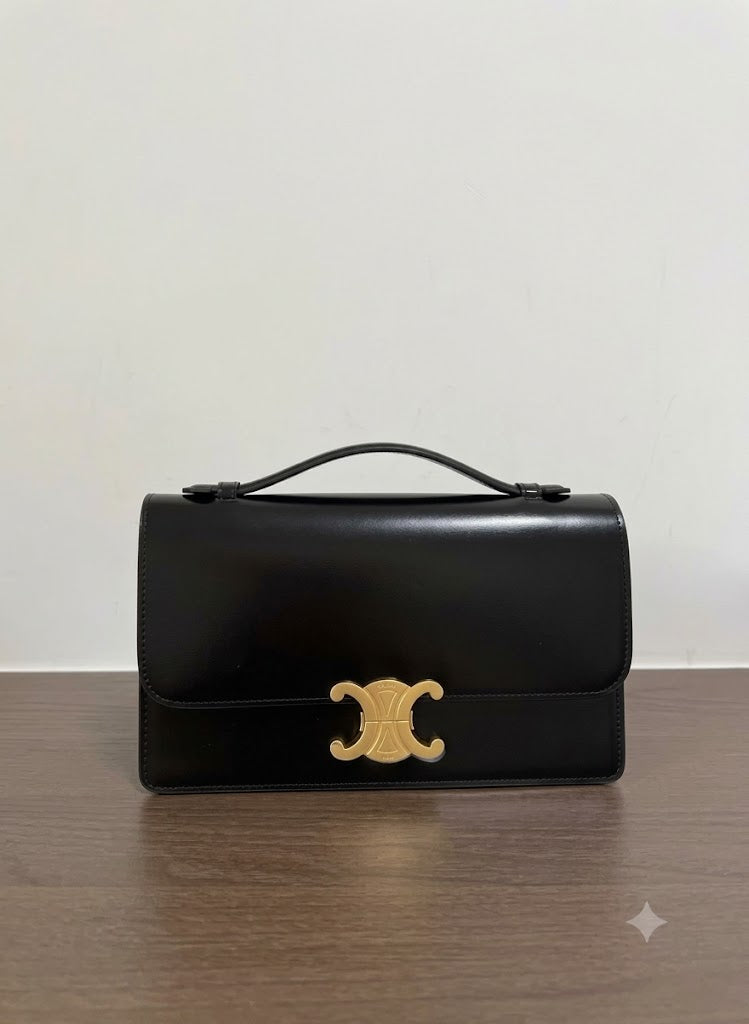 Celine Triomphe Bag with Top Handle