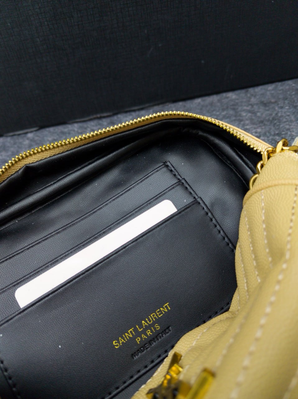 Saint Laurent (YSL) Lou Camera Bag in Quilted Leather