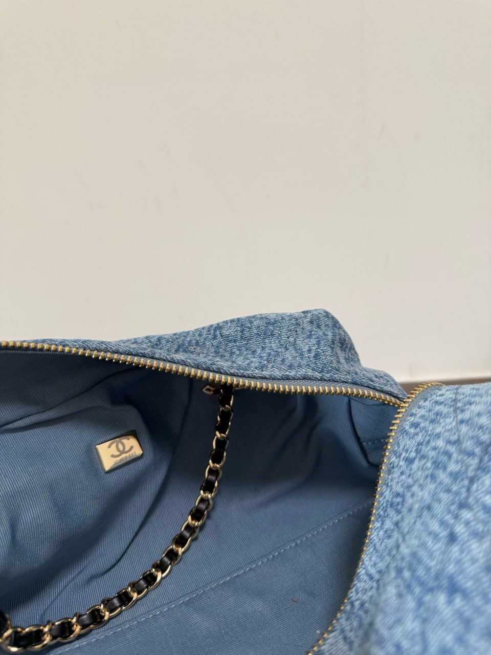 Chanel Denim Bowler