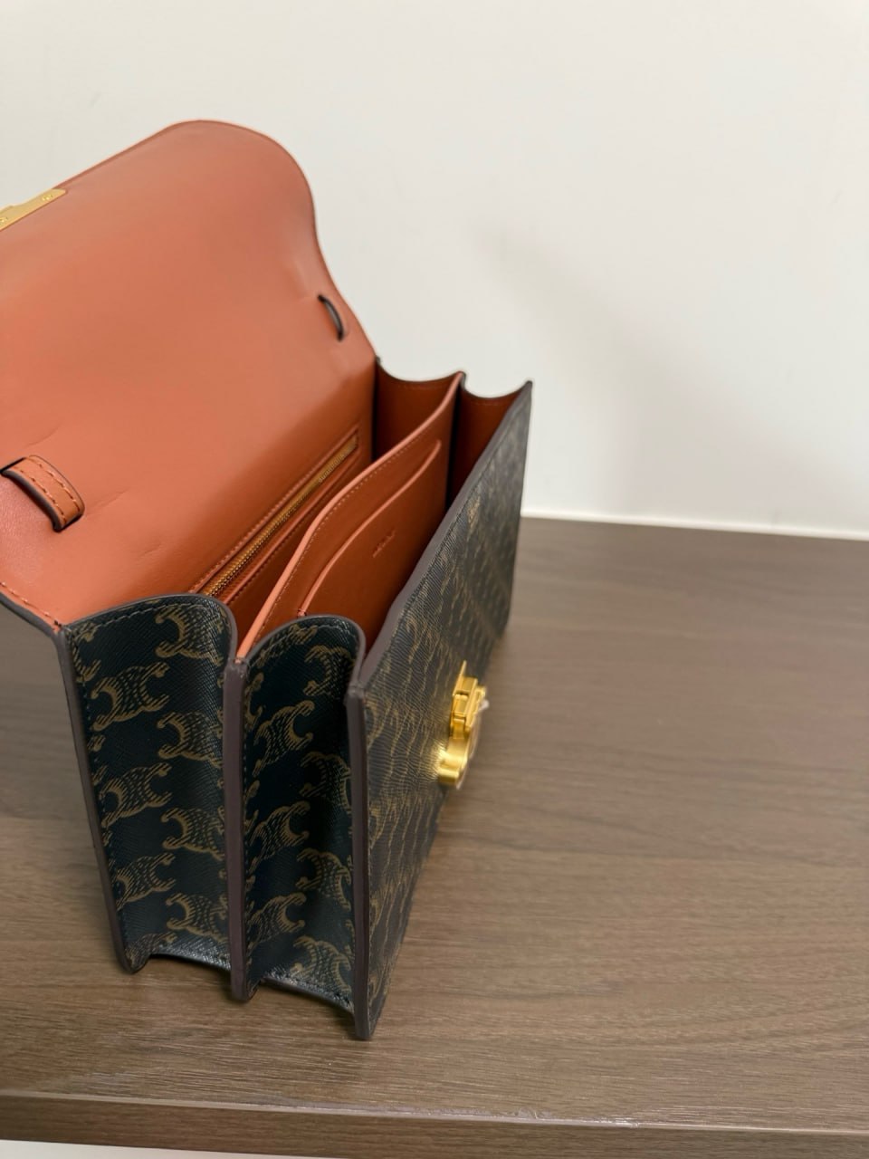 Celine Triomphe Bag with Top Handle