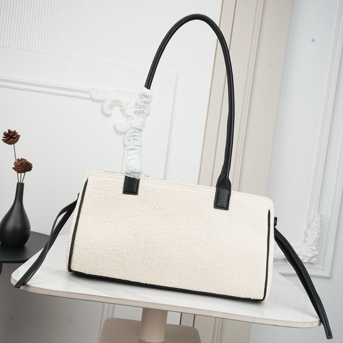 Chanel Flap Bag with Top Handle