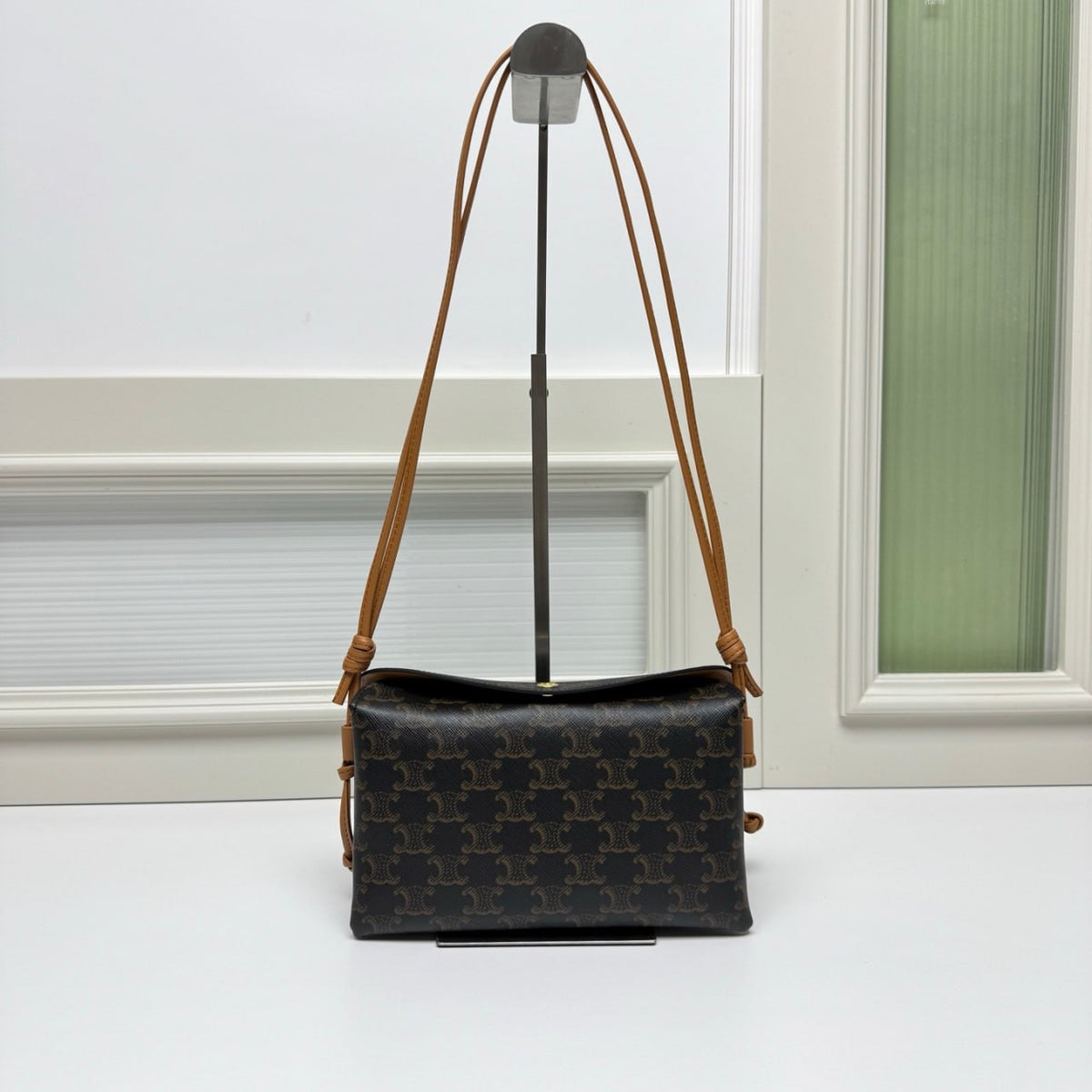 Celine Triomphe Canvas Shoulder Bag
