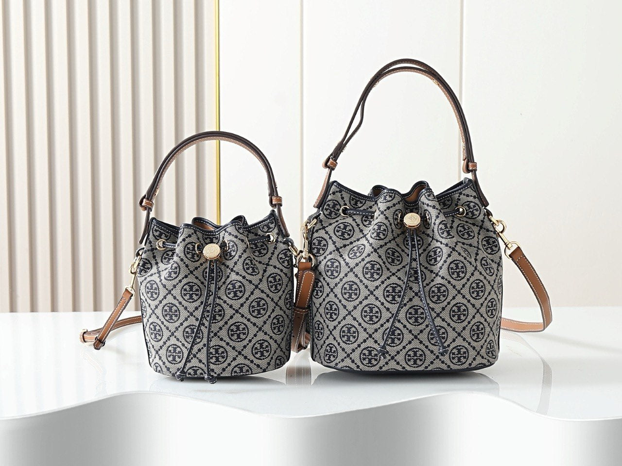 Tory Burch T Monogram Bucket Bag