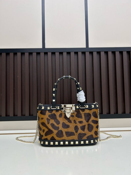 Valentino Garavani Rockstud Top Handle Bag