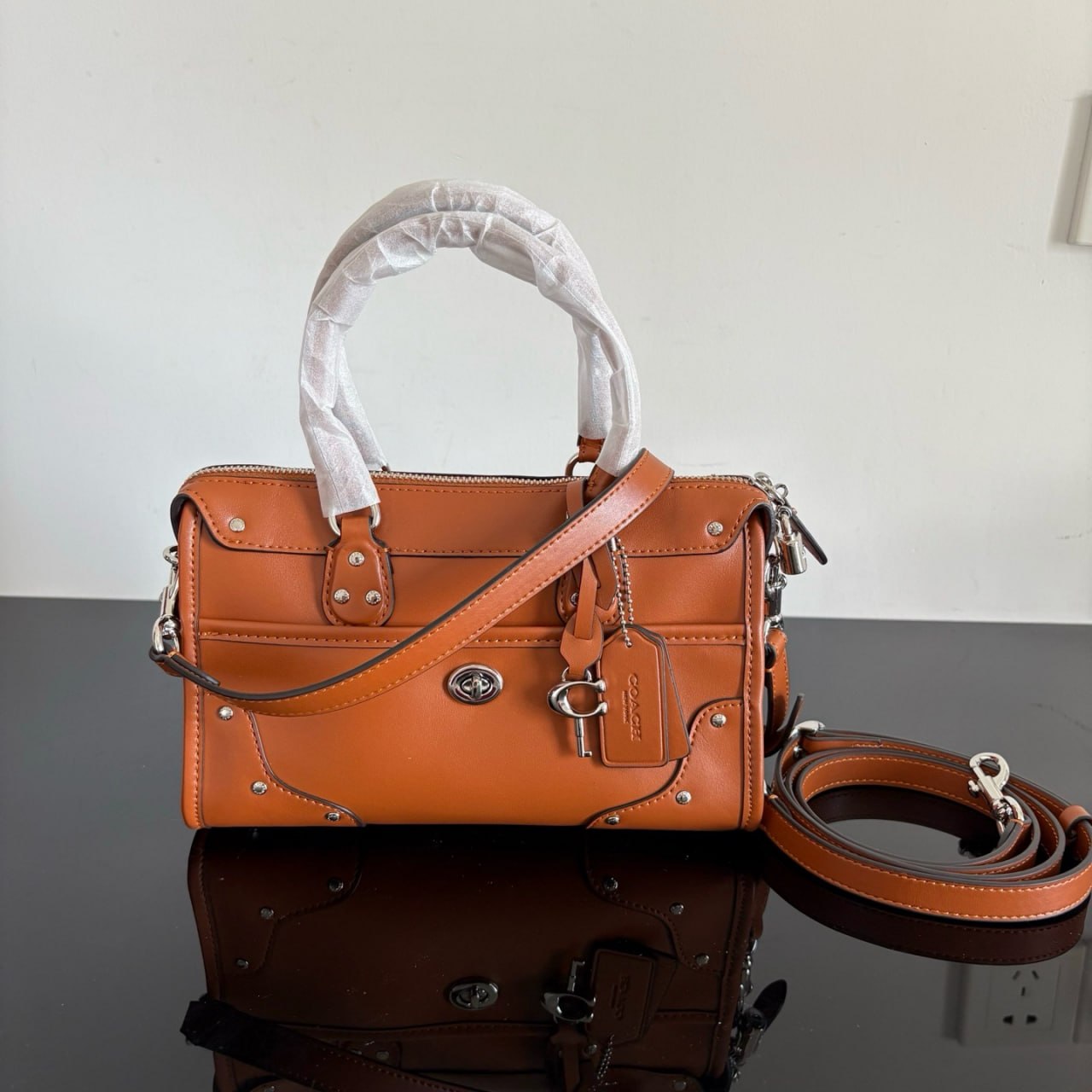 Coach Turnlock Haversack Bag