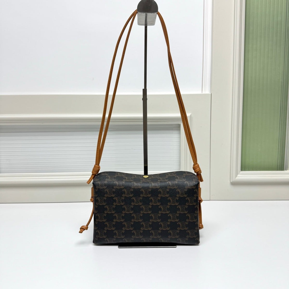 Celine Triomphe Canvas Shoulder Bag