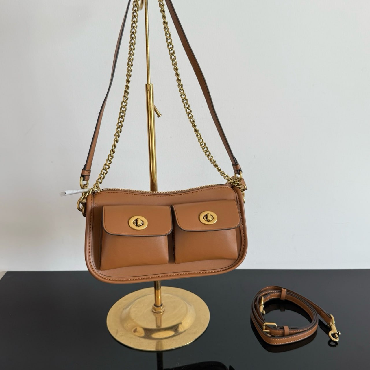 Coach Pennie Shoulder Bag With Flap Pockets