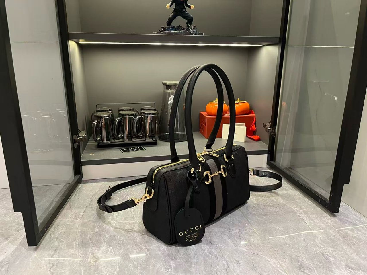 Gucci Horsebit 1955 Boston Bag
