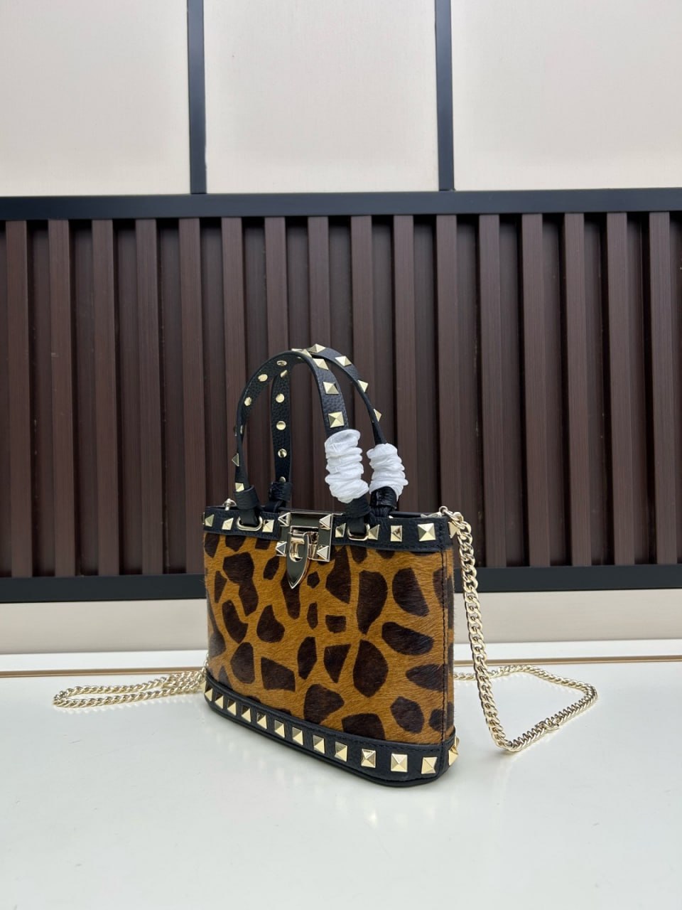 Valentino Garavani Rockstud Top Handle Bag