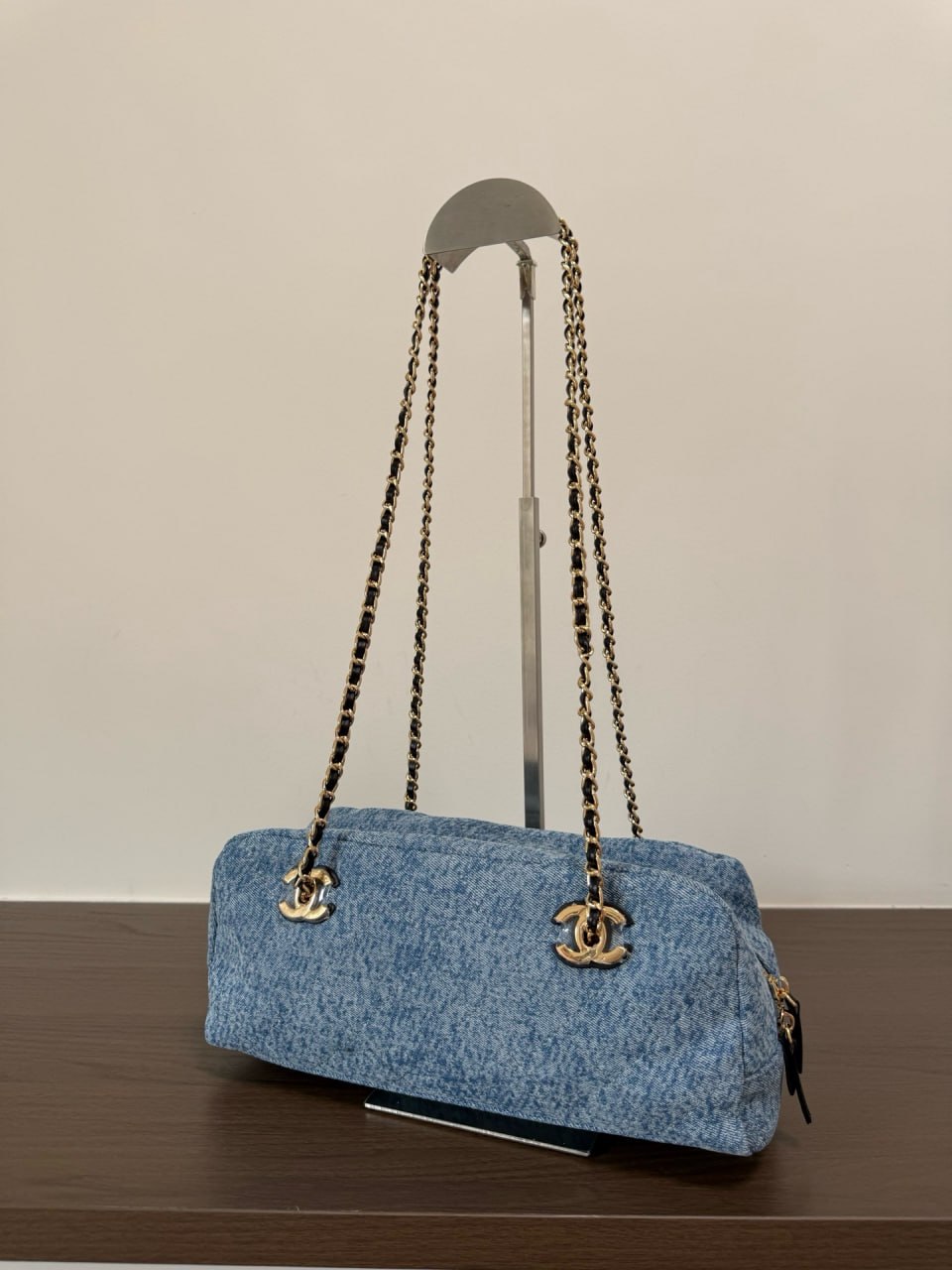 Chanel Denim Bowler