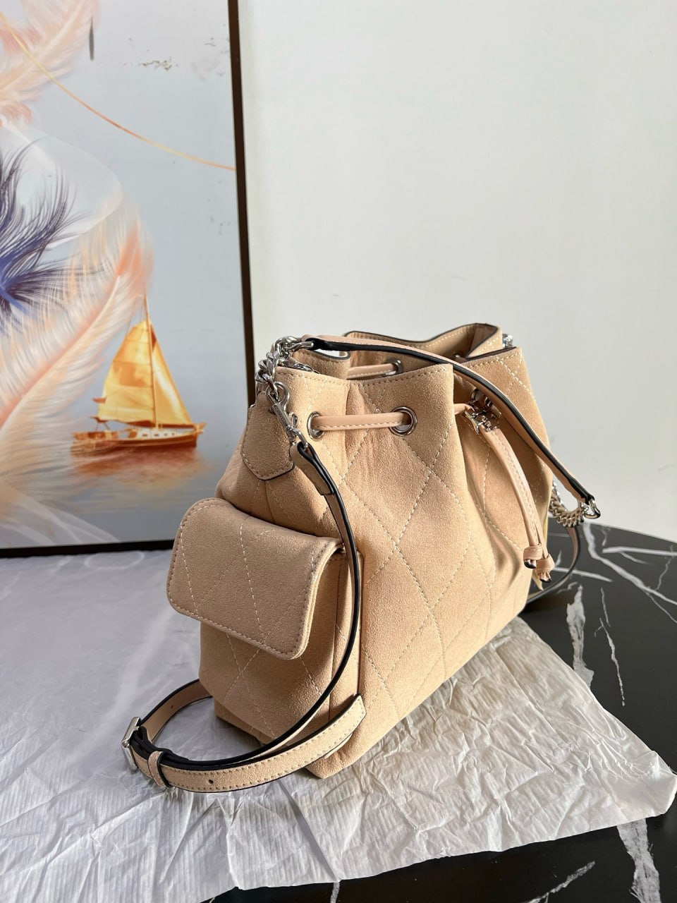 Tory Burch Fleming Soft Bucket Bags