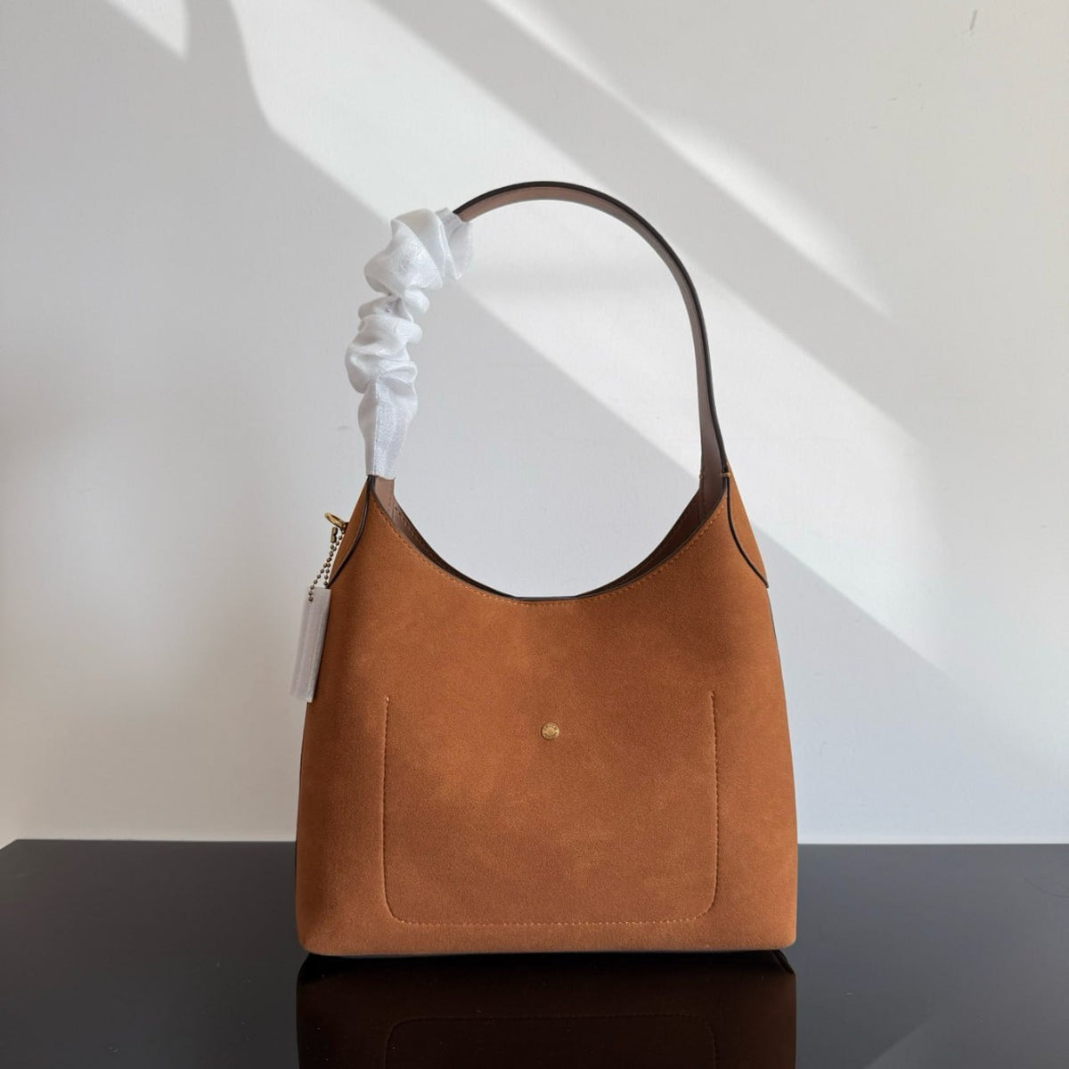 Coach Brooklyn Suede Shoulder Bag