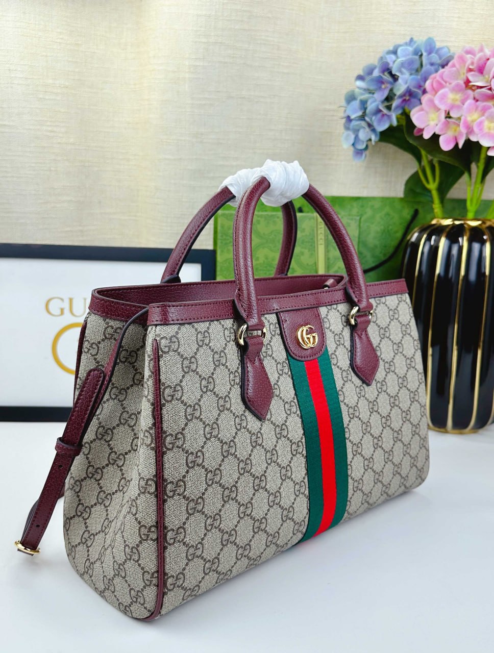 Gucci Ophidia Medium Tote Bag