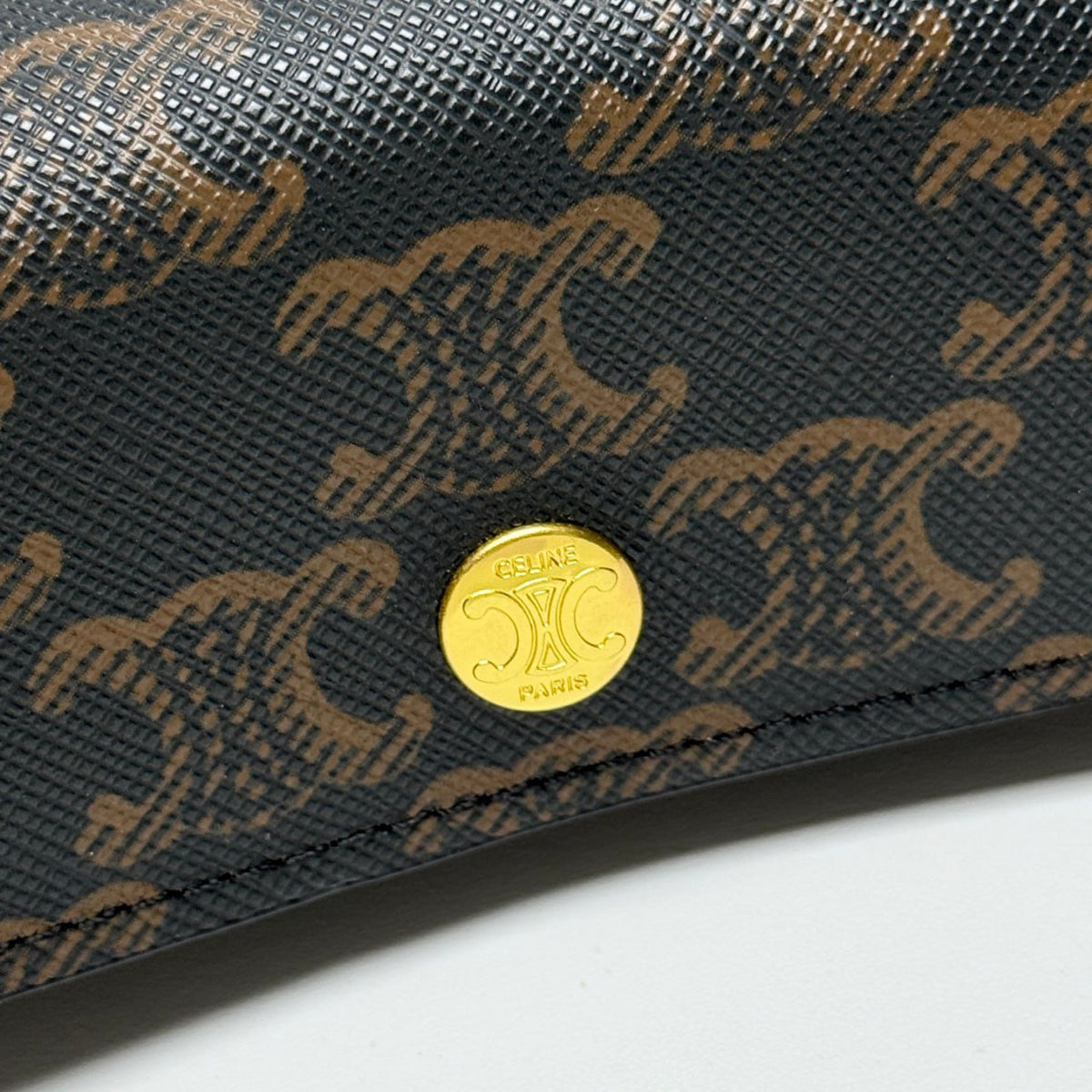Celine Triomphe Canvas Shoulder Bag