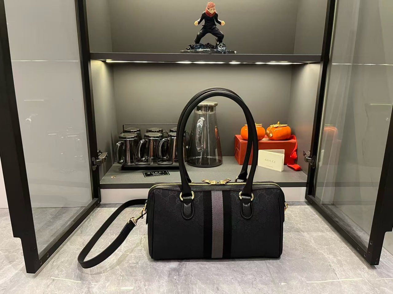Gucci Horsebit 1955 Boston Bag