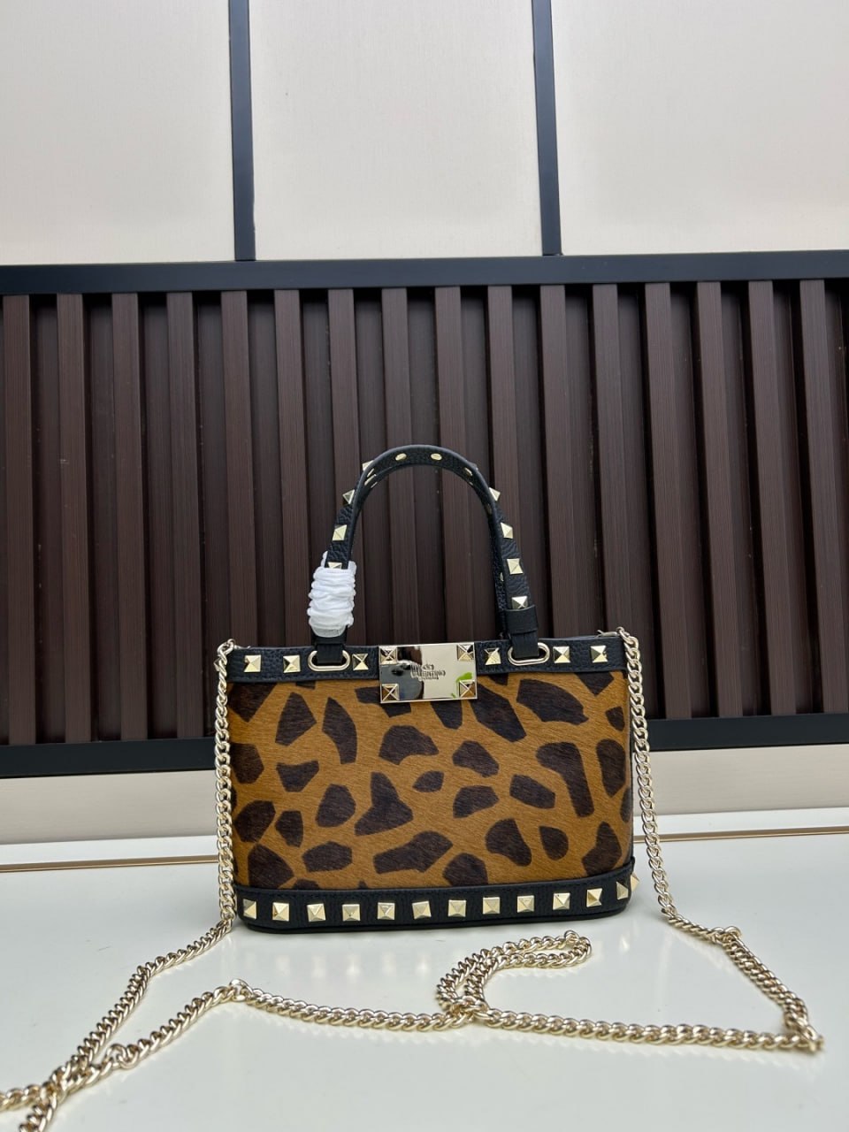 Valentino Garavani Rockstud Top Handle Bag