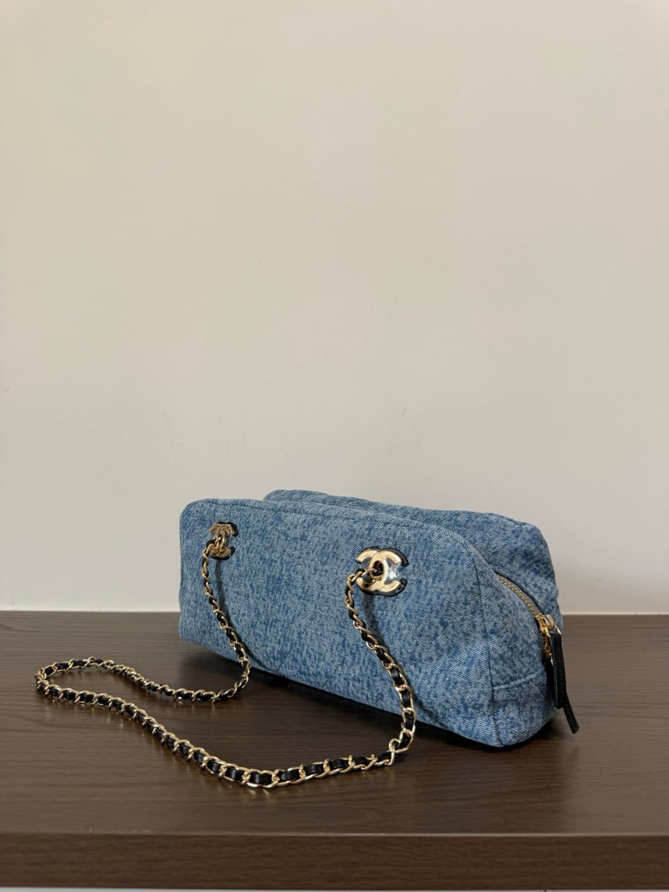 Chanel Denim Bowler