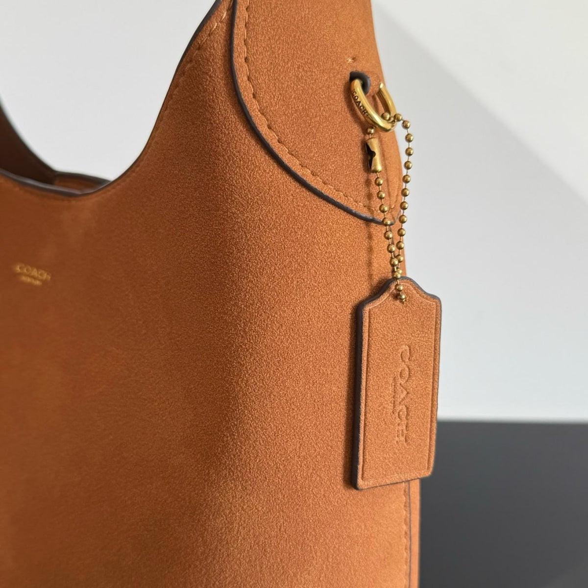 Coach Brooklyn Suede Shoulder Bag