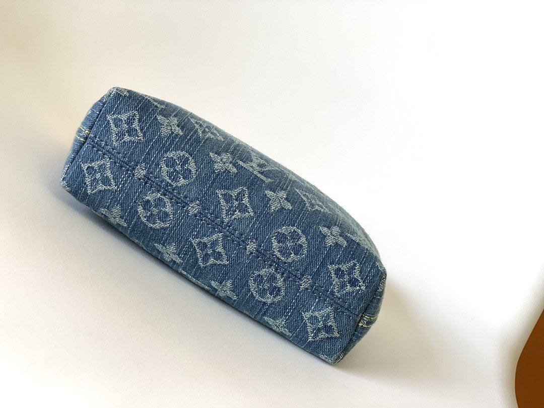 Louis Vuitton Monogram Denim Pleaty Bag