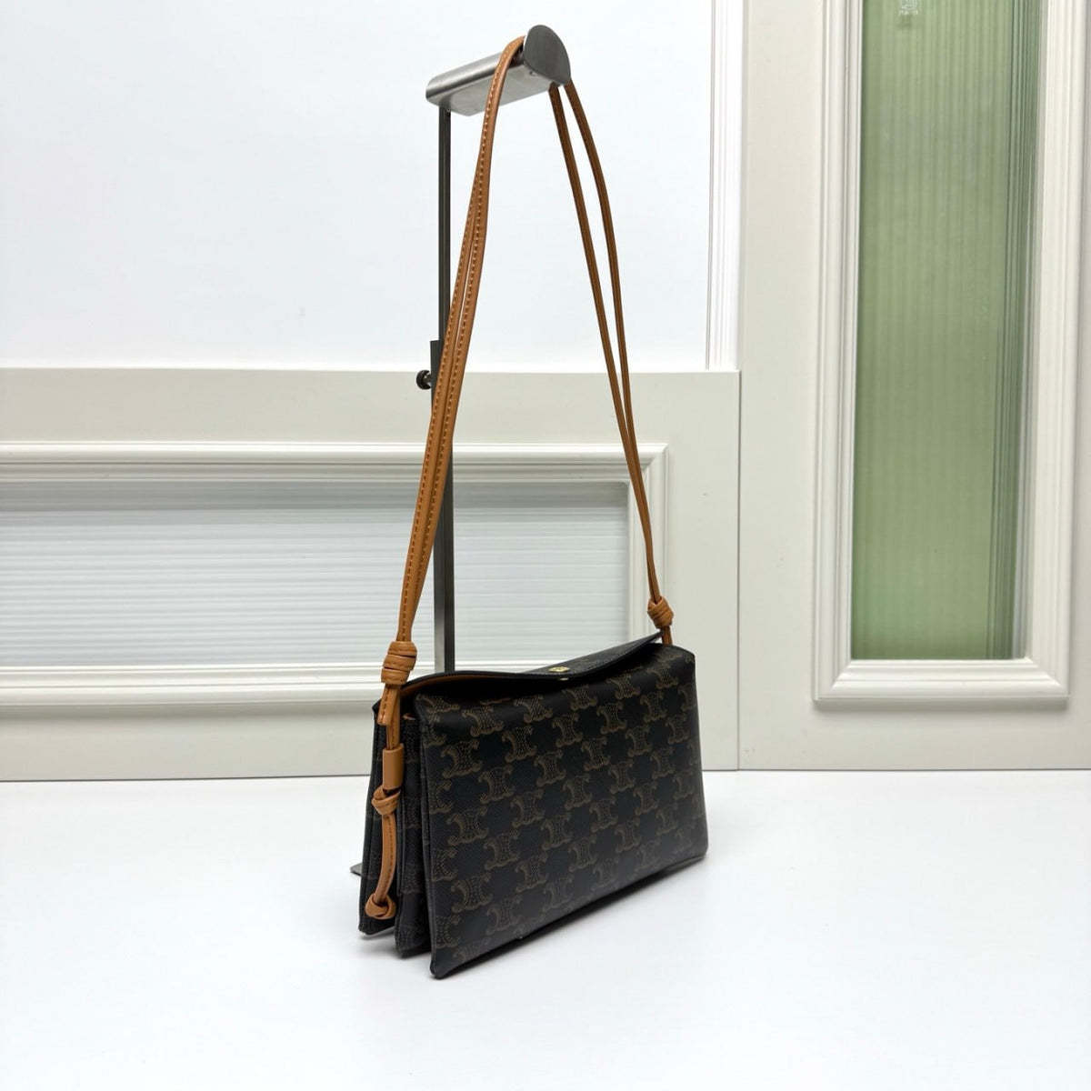 Celine Triomphe Canvas Shoulder Bag