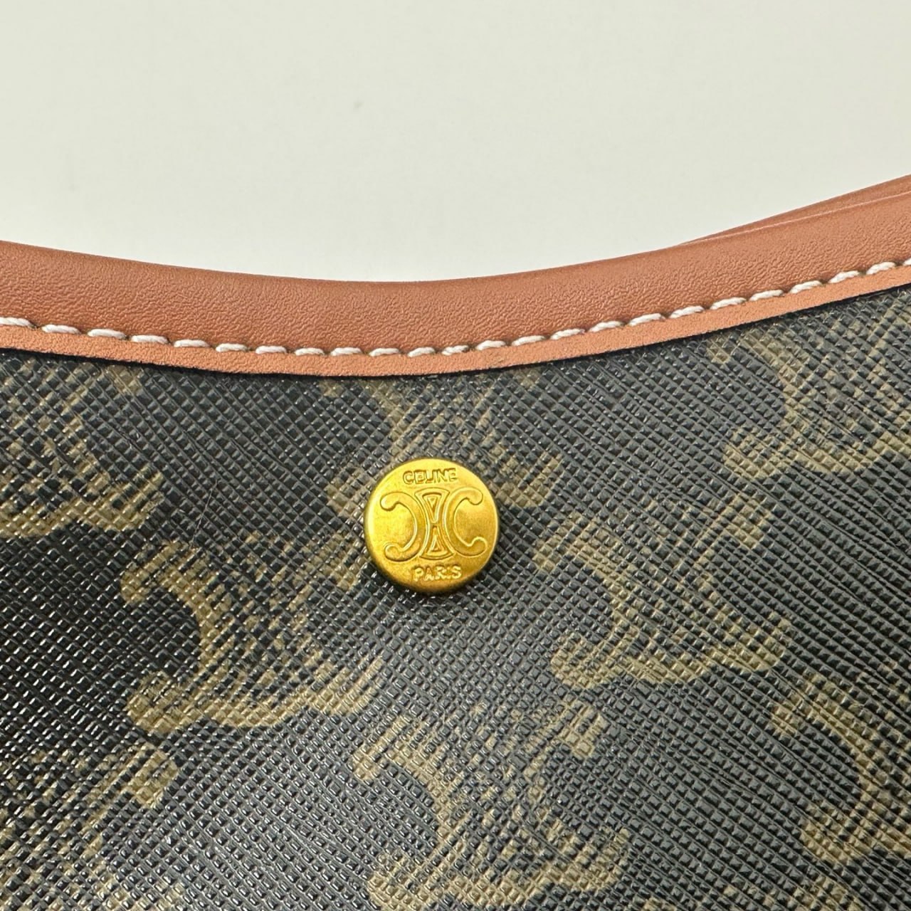 Celine Cabas Thais in Triomphe Canvas
