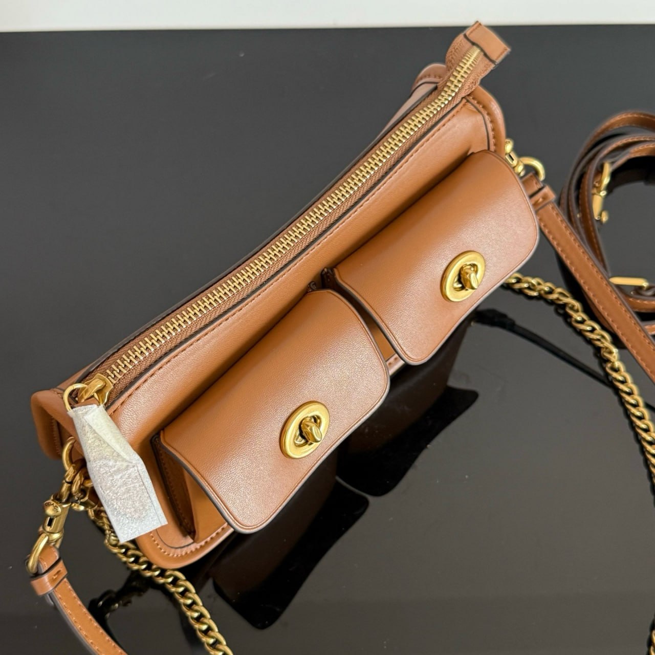 Coach Pennie Shoulder Bag With Flap Pockets