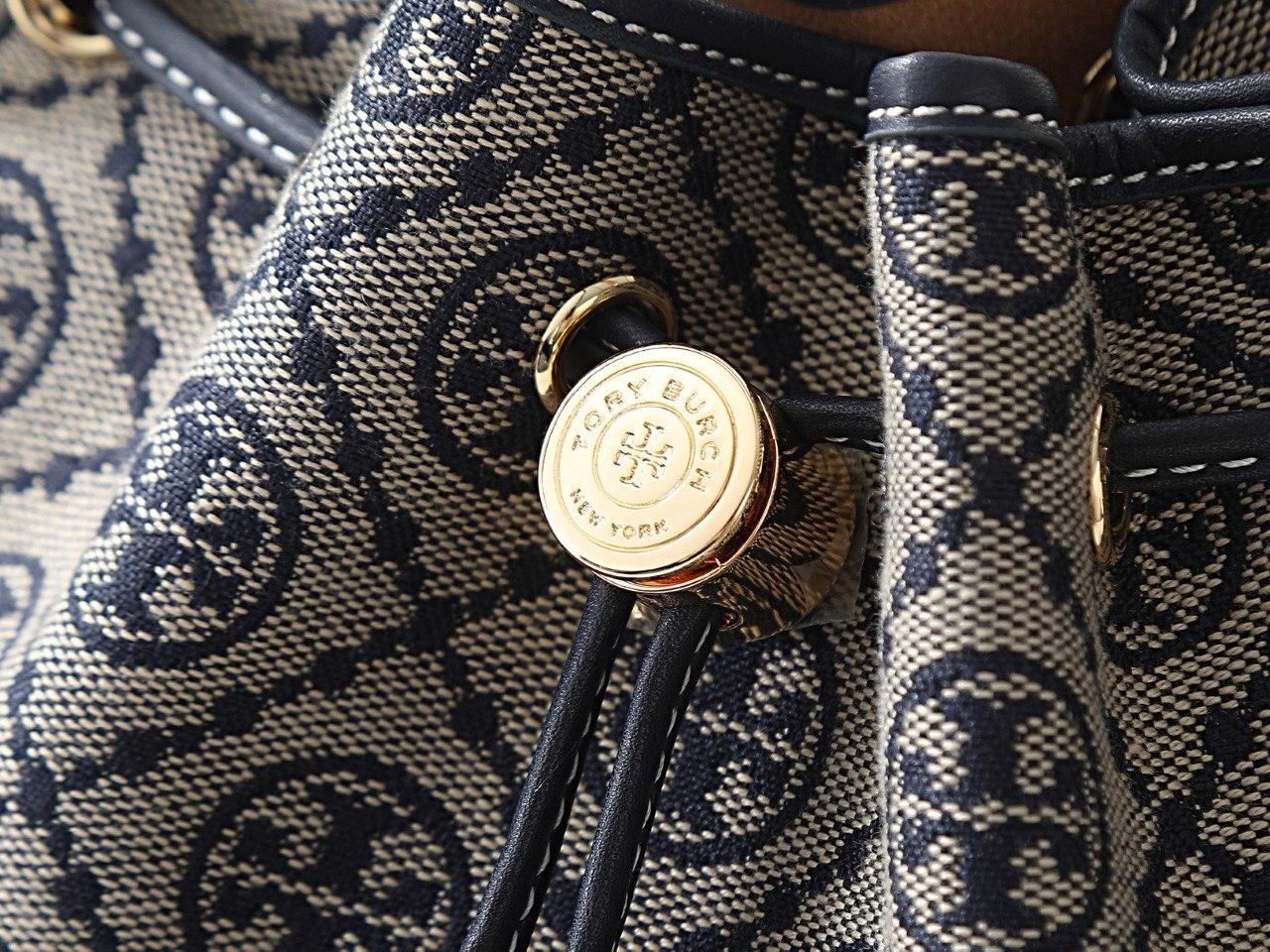 Tory Burch T Monogram Bucket Bag