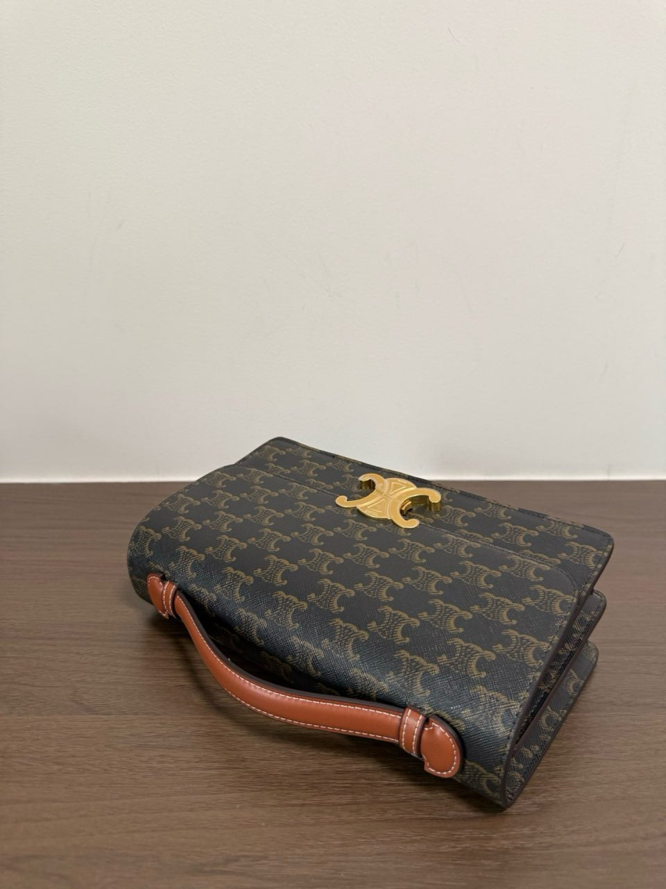 Celine Triomphe Bag with Top Handle