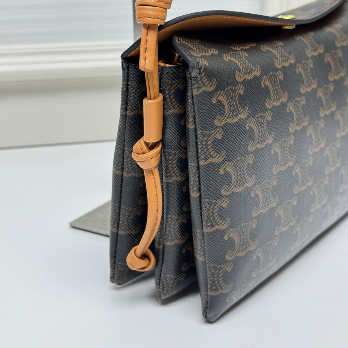 Celine Triomphe Canvas Shoulder Bag