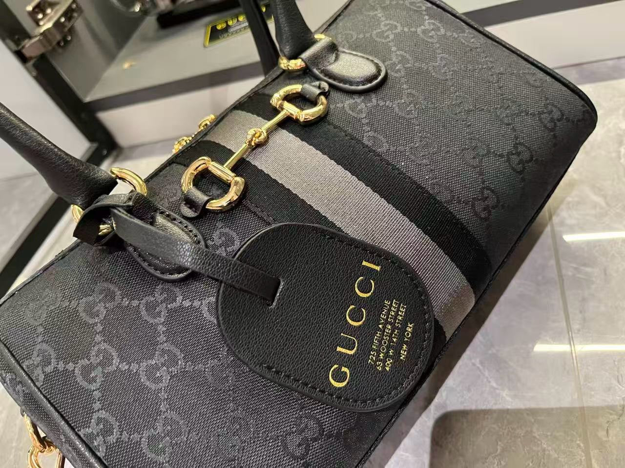 Gucci Horsebit 1955 Boston Bag