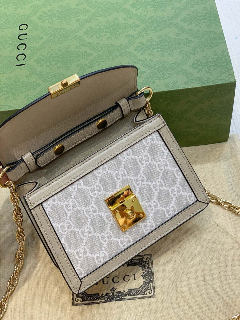 Gucci Ophidia Mini Top Handle Bag