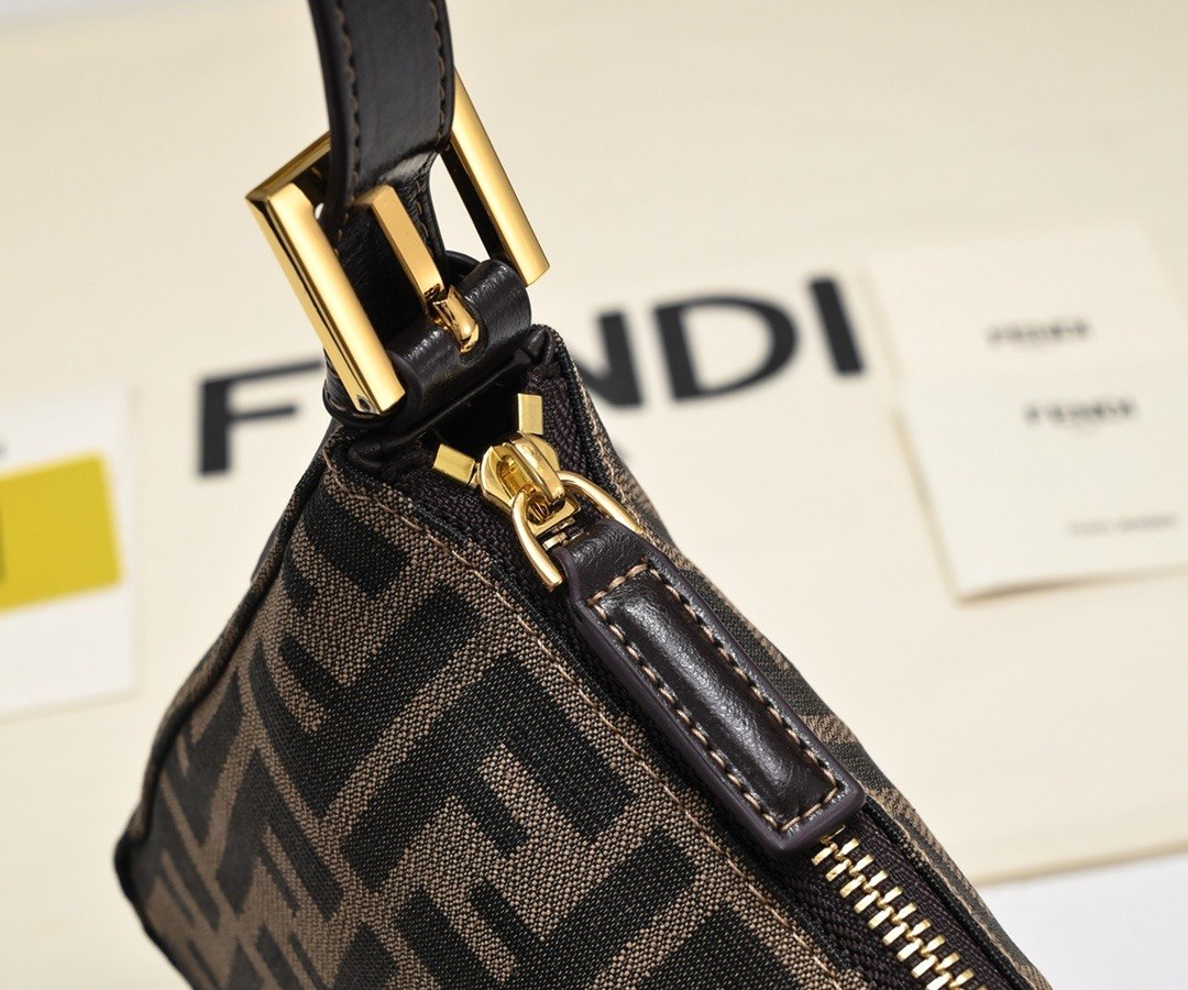 Fendi Zucca Canvas Pouch