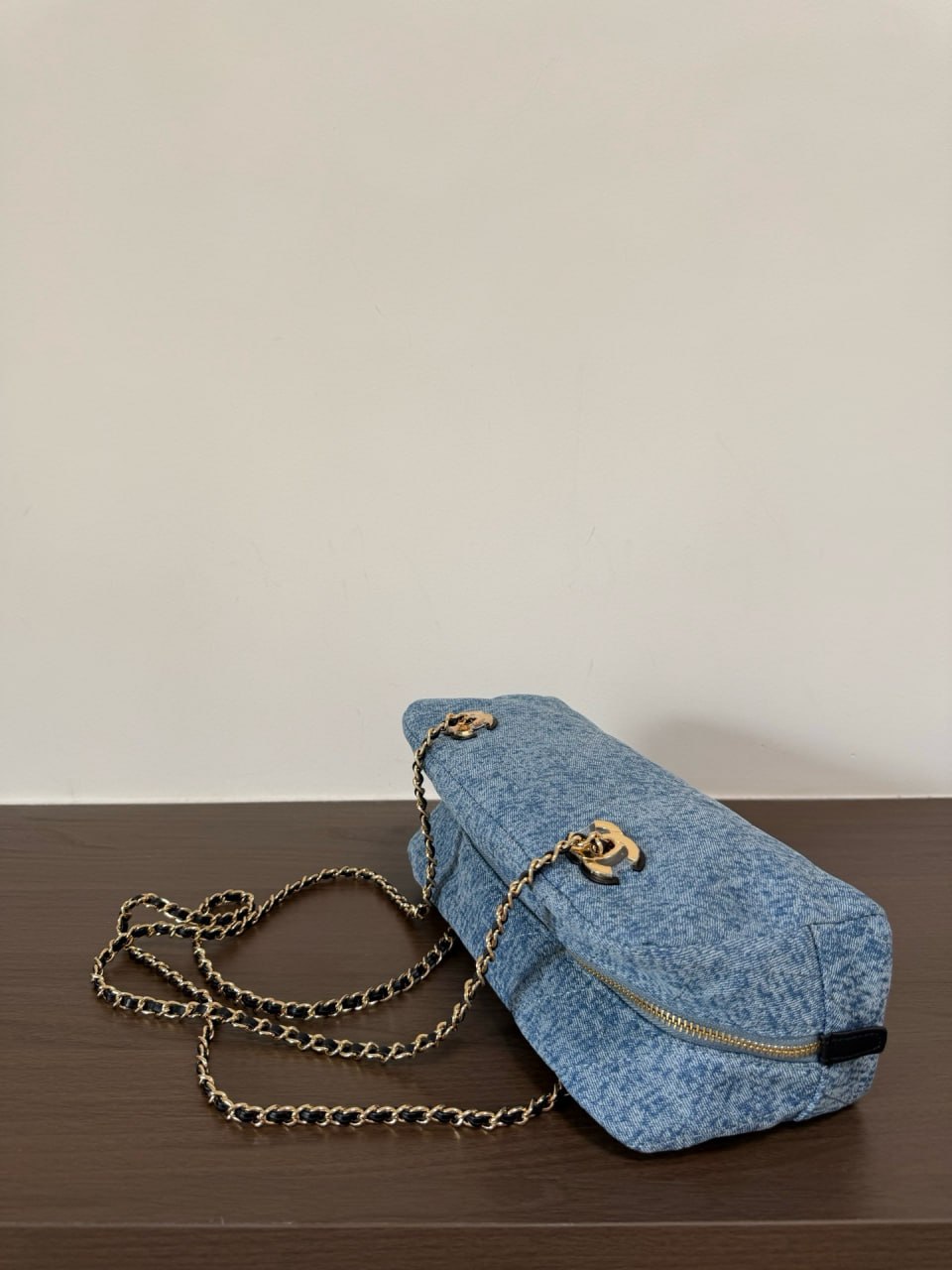 Chanel Denim Bowler