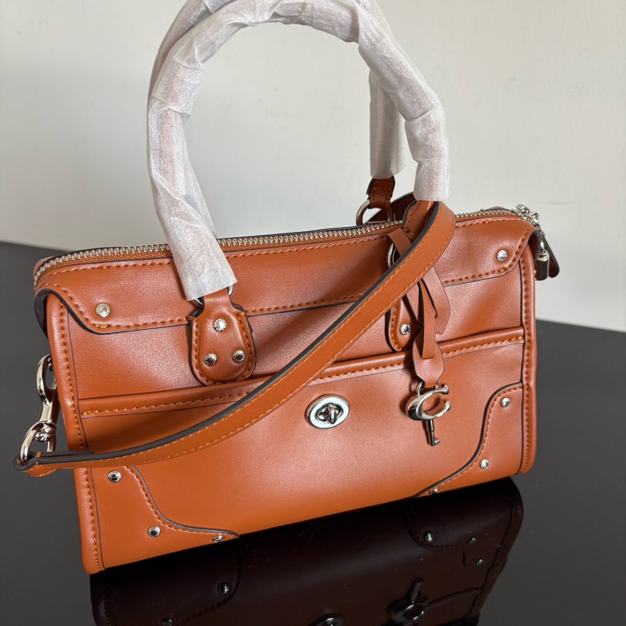 Coach Turnlock Haversack Bag