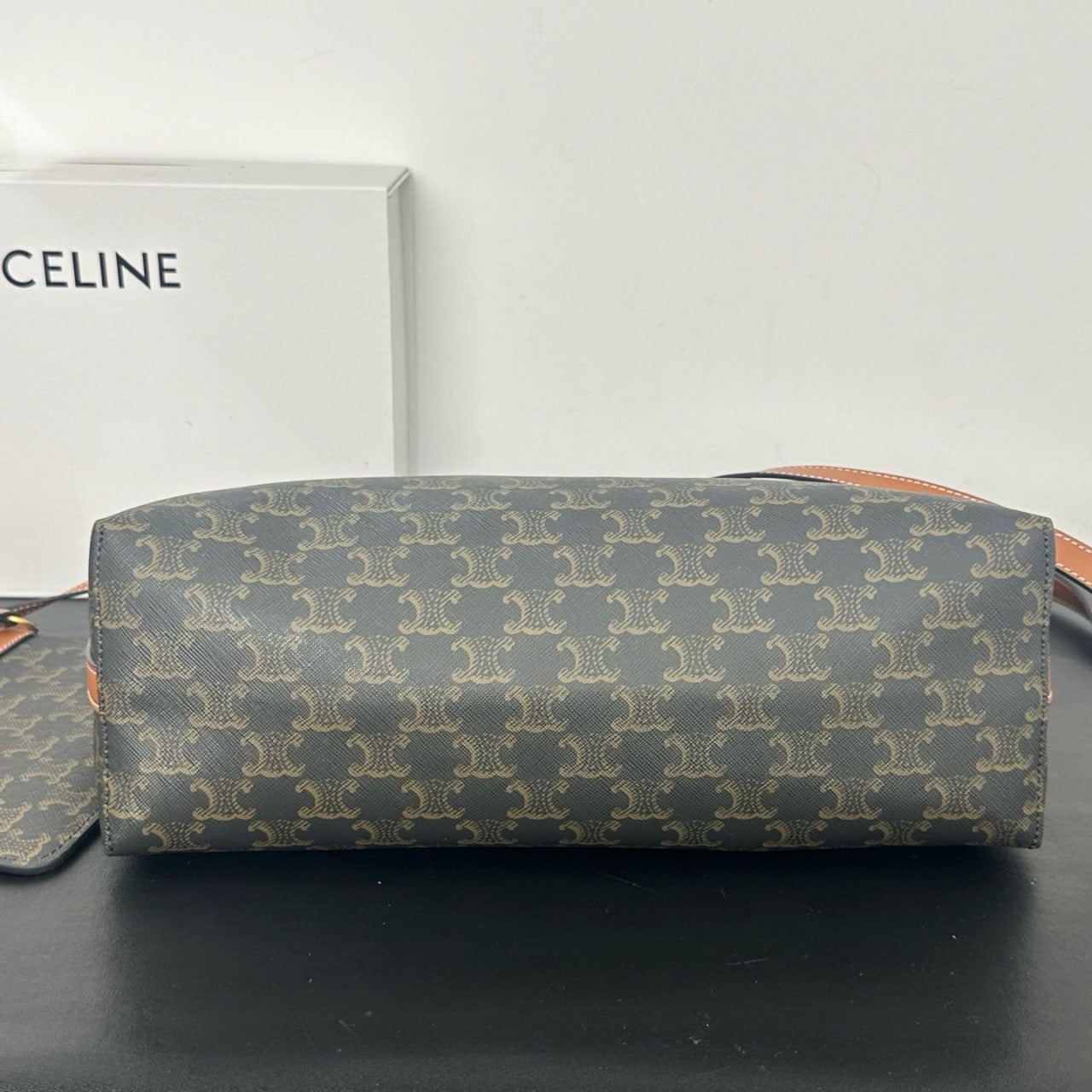 Celine Cabas Thais in Triomphe Canvas