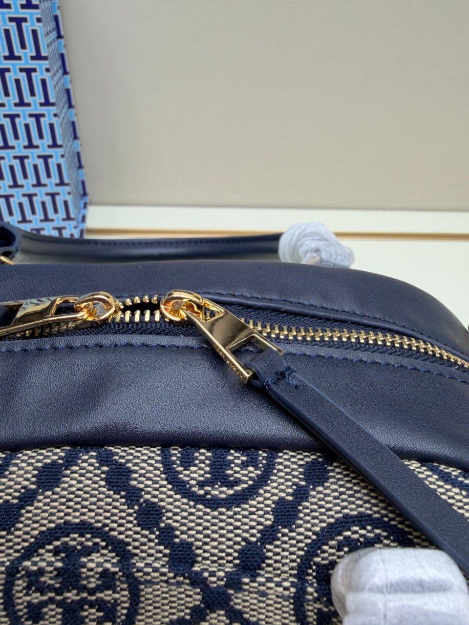 Tory Burch T Monogram Barrel Bag