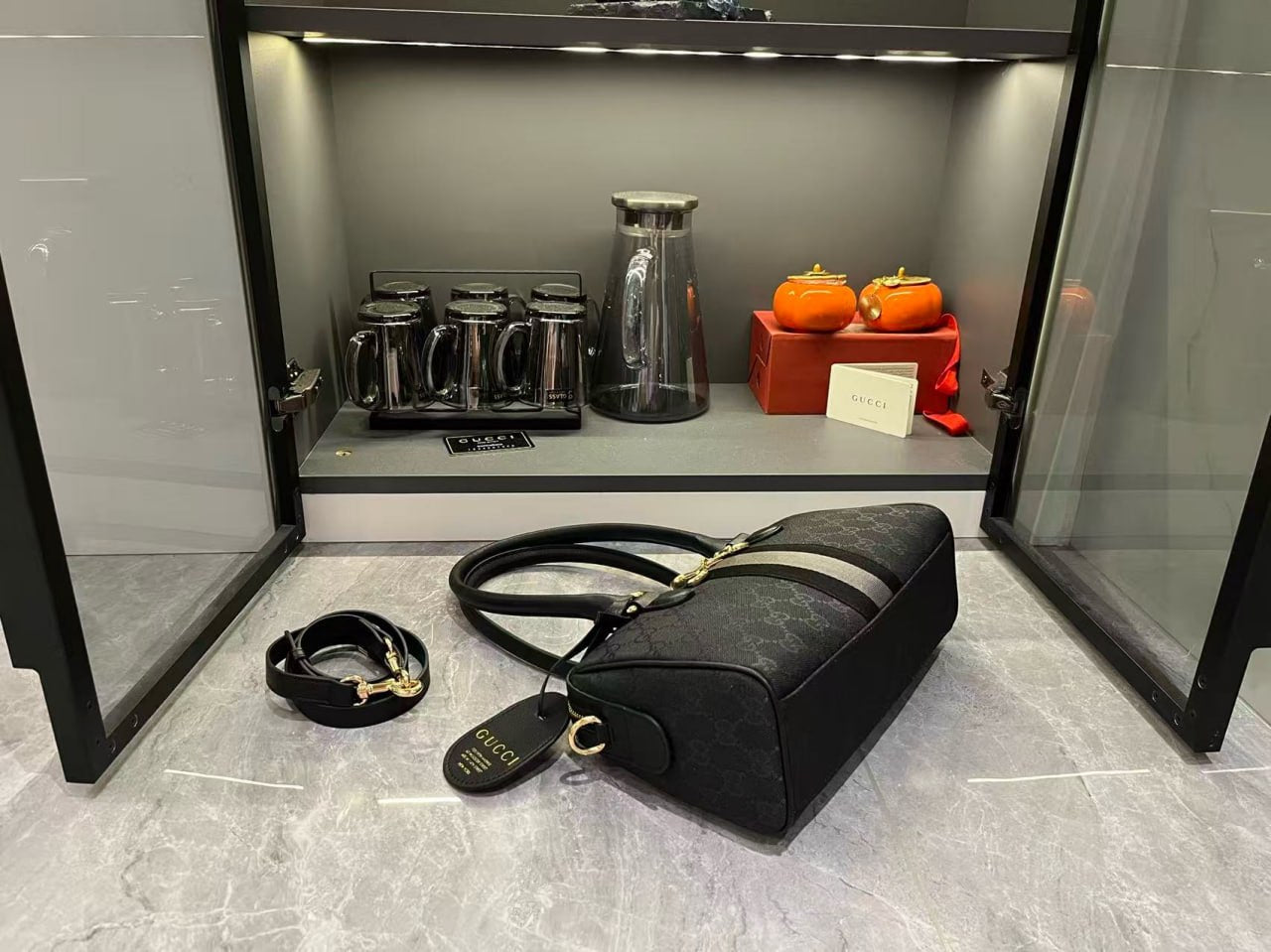 Gucci Horsebit 1955 Boston Bag