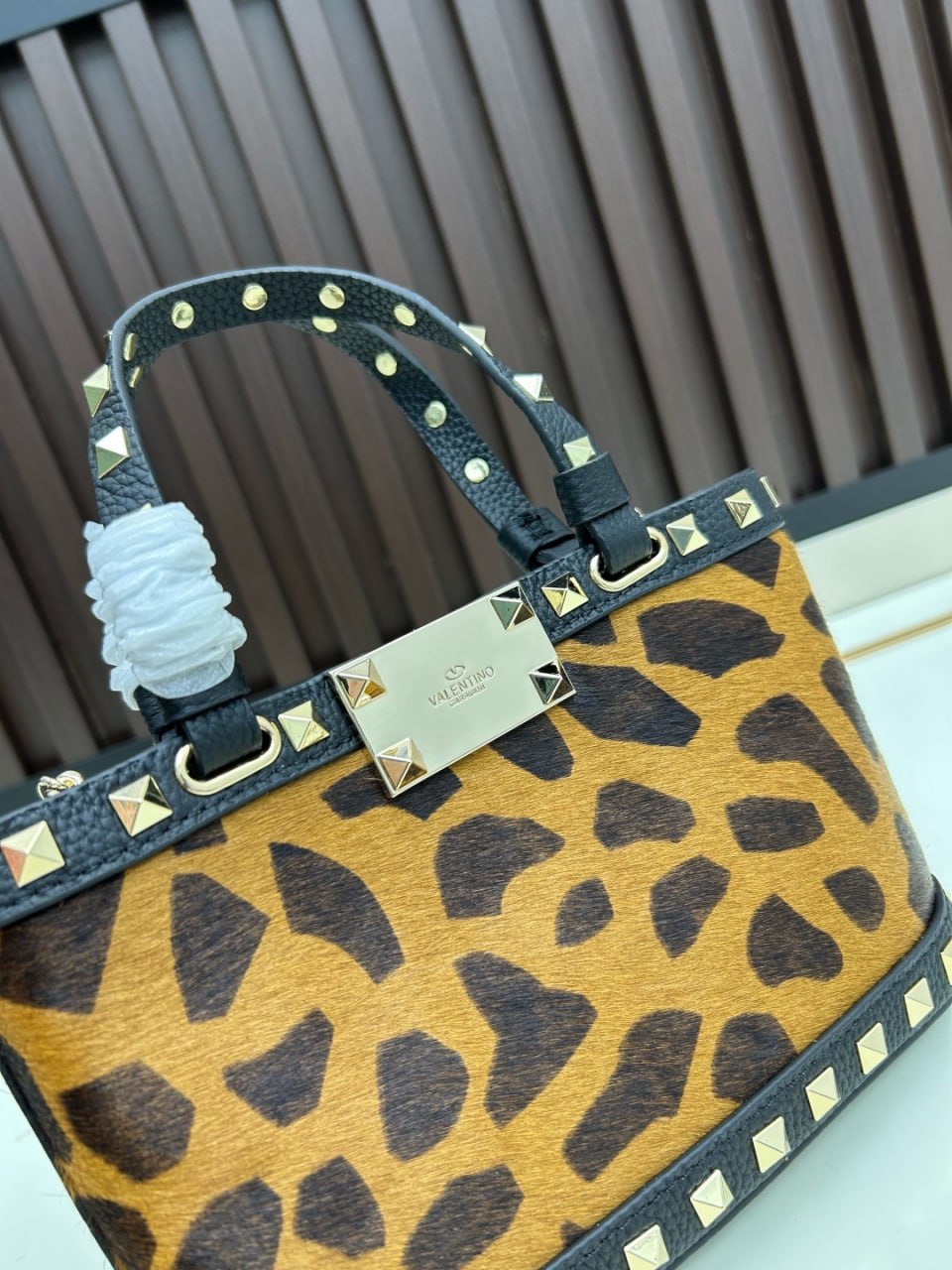 Valentino Garavani Rockstud Top Handle Bag